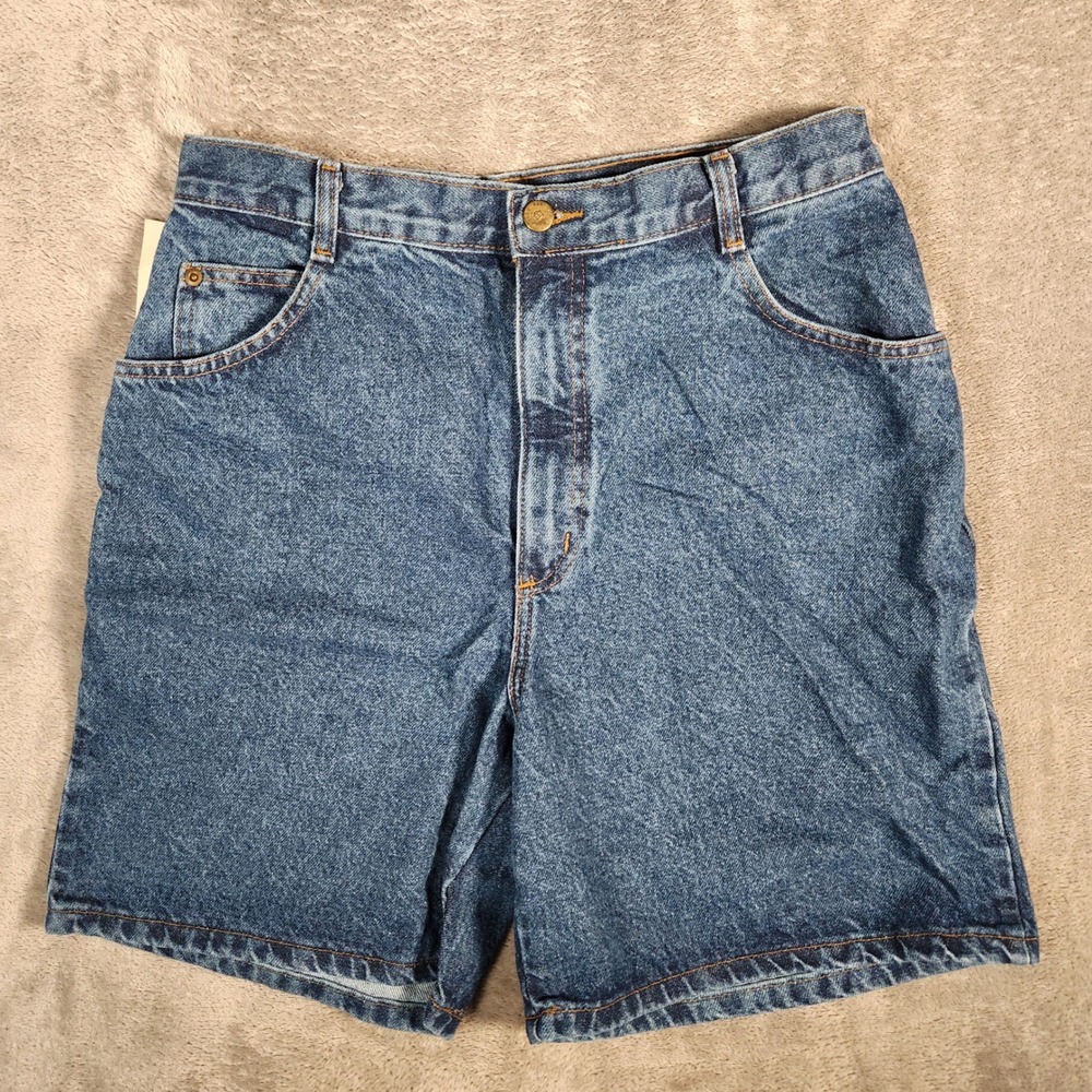Vintage‎ Hunt Club Shorts Women's Size 14 Blue Relaxed Fit Denim